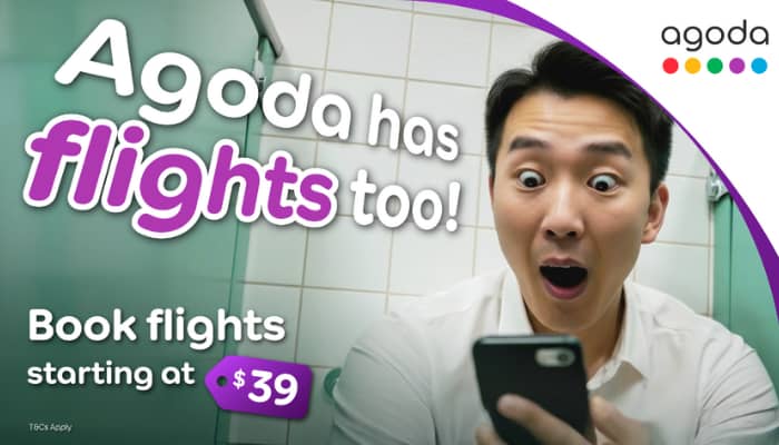 Agoda launches first brand campaign highlighting flight offerings in Singapore with AI-powered commercials