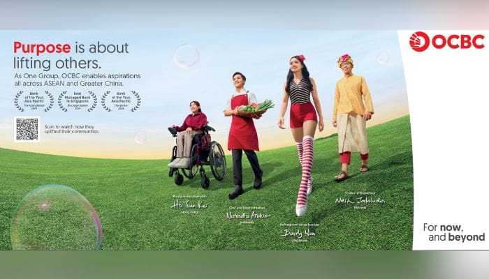 OCBC’s lates regional campaign explores creative approaches to real-life stories