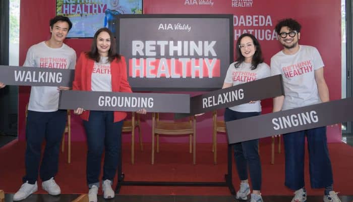 Kampanye 'Rethink Healthy' AIA di Indonesia bertujuan untuk memfokuskan hidup lebih sehat melalui aktivitas sehari-hari