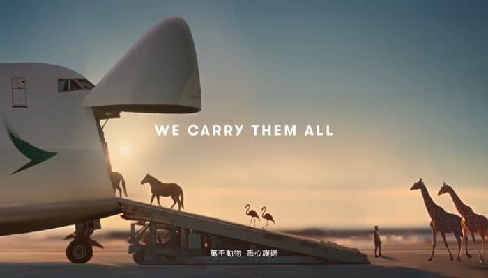 cathay cargo leo hongkong ark campaign