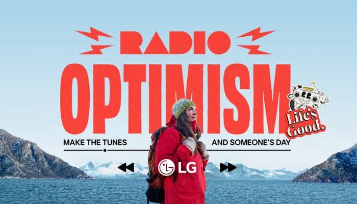 LG Electronics’ new brand campaign leverages music to foster deeper human connection