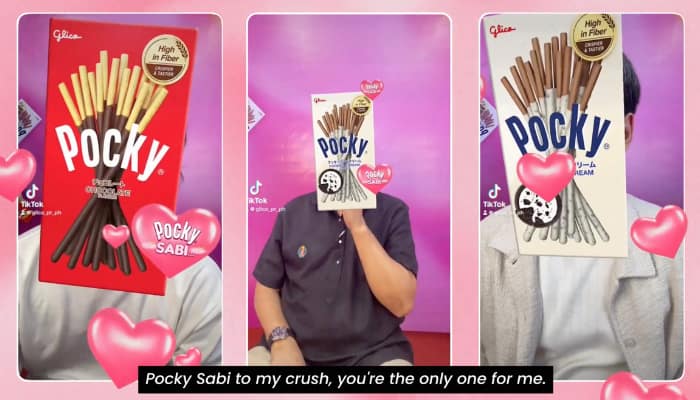 Dentsu Philippines, Pocky encourages love confessions with ‘Pocky Sabi’