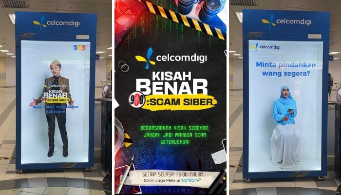 CelcomDigi tackles cyber scams with special TV show segment via OMD Malaysia, Media Prima
