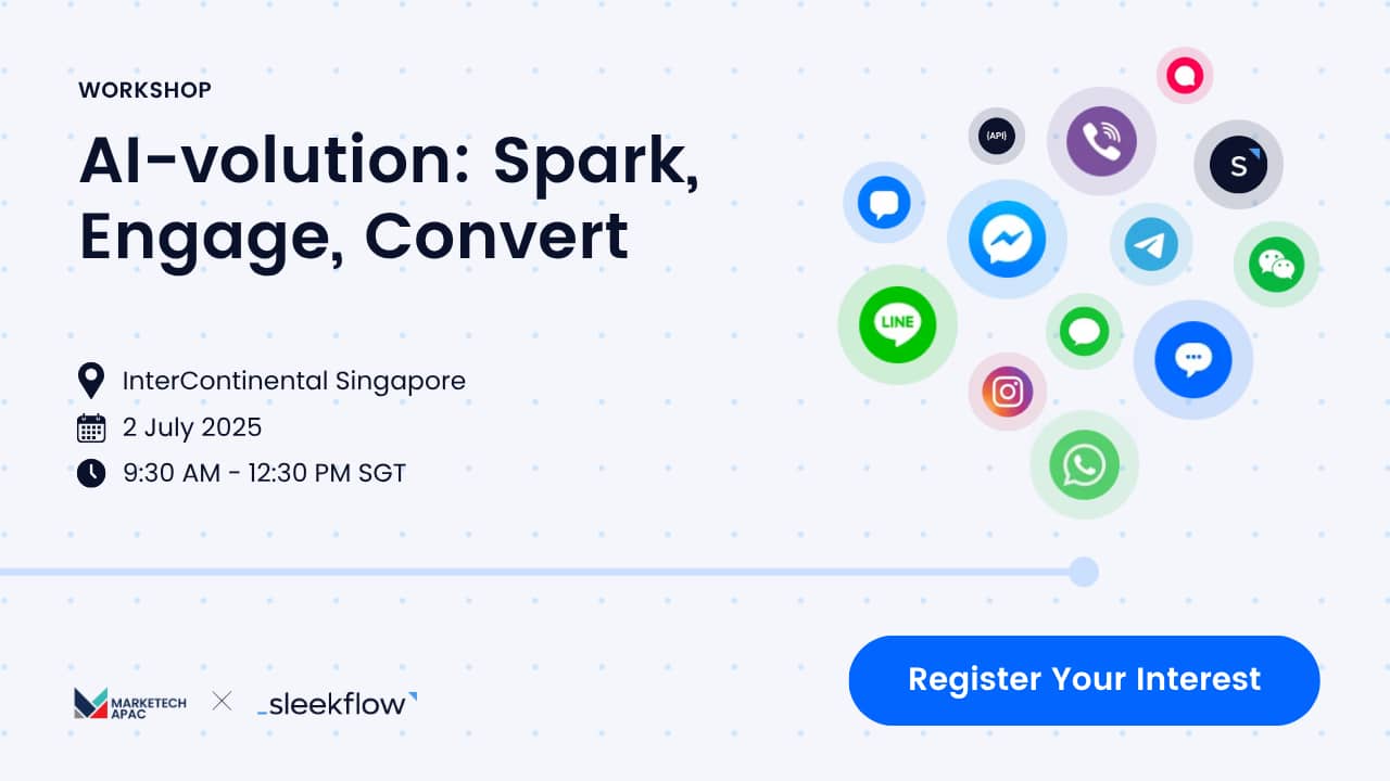 Omnichannel reimagined: SleekFlow empowers brands with free ‘AI-volution: Spark, Engage, Convert’ workshop