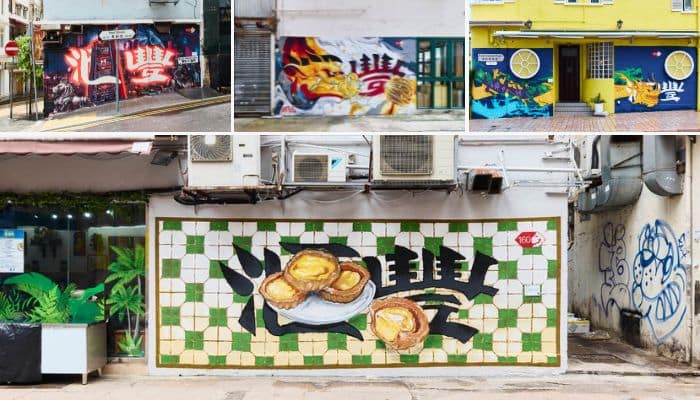 hsbc hong kong grey street art campaign