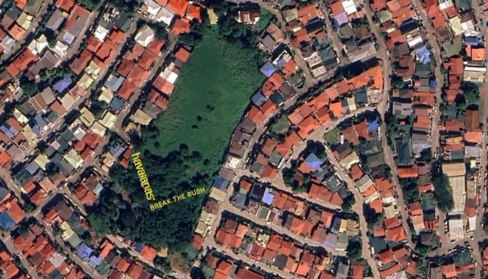 Giant Havaianas slippers call for more urban green spaces in latest campaign via GIGIL