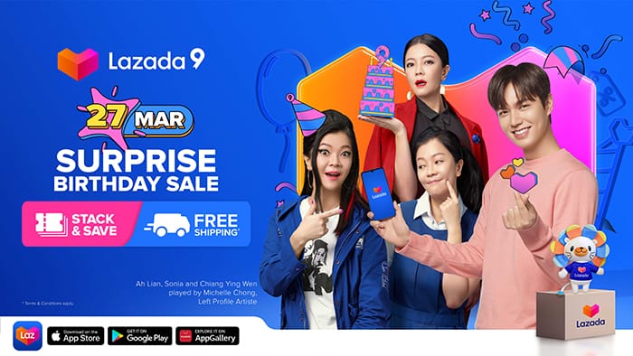 Lazada's New Local Ambassador Michelle Chong KV 1