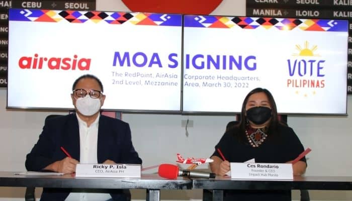 AirAsia PH partners with Vote Pilipinas to promote responsible voting