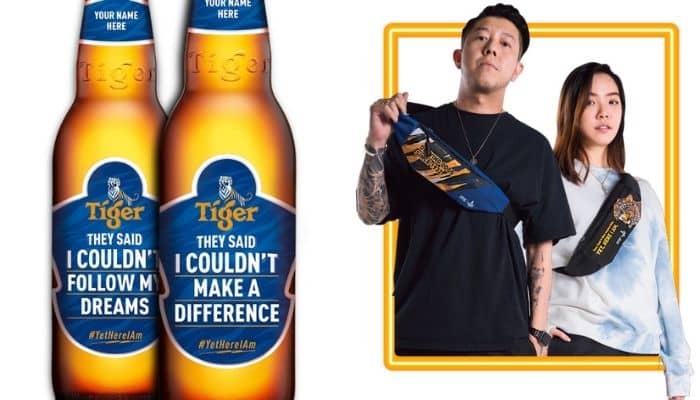 Tiger Beer transforms beer labels into personalised stories of courage in new campaign