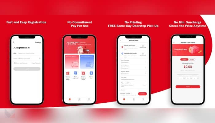 J&T Express SG updates flagship mobile app to allow international delivery to Malaysia