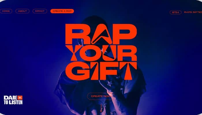 This one campaign for Earth Week replaces ‘Wrapped’ gifts with intentional ‘Rap’ songs 