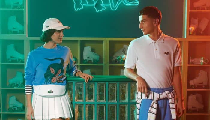 Lacoste unveils new collection resembling fan-favourite Netflix shows