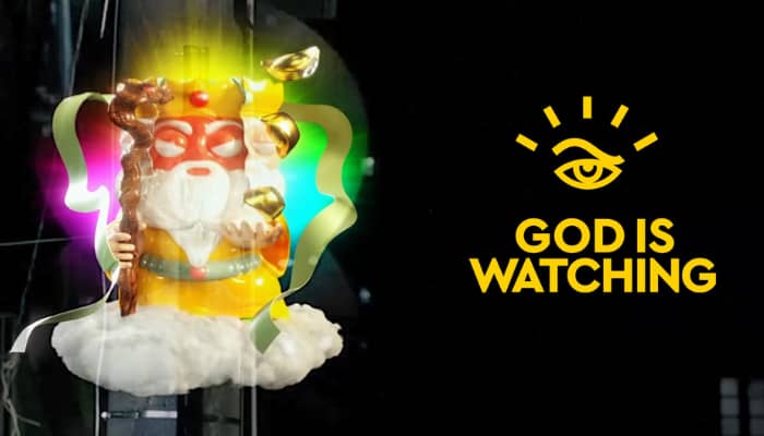 How do you deter illegal rubbish dumpers? This Taiwanese campaign merges AI and God to promote waste management