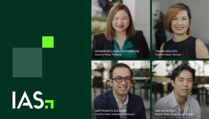 IAS accelerates APAC expansion with multiple market launches and senior appointments