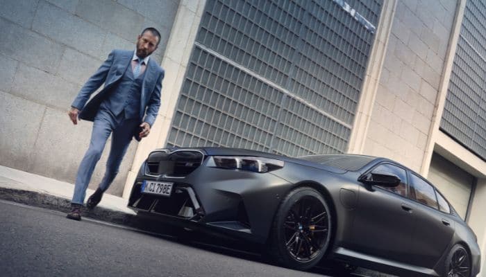 BMW unleashes M5 Sedan in 'Duality Untamed' campaign with Justin O’Shea