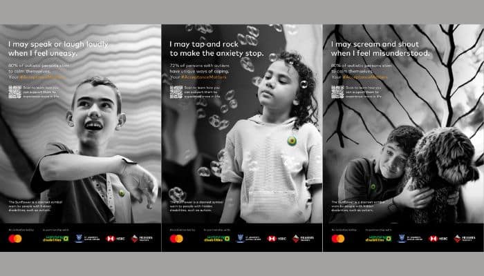 Mastercard’s new campaign champions inclusion by highlighting hidden disabilities