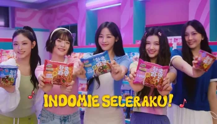 Indomie-NewJeans-brand-ambassador