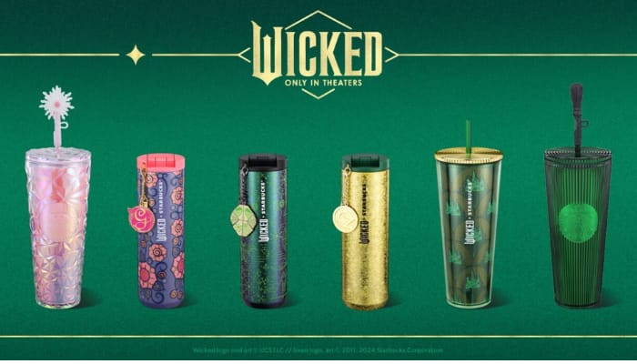 Starbucks celebrates Universal Pictures’ Wicked release with themed beverages, merchandise in APAC