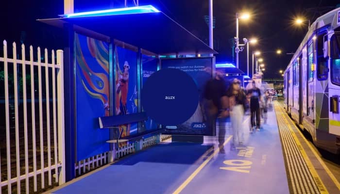 ANZ taps JCDecaux for tram stops takeover for Australian Open 2025