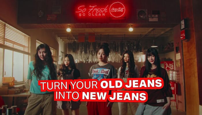 Coca-Cola, NewJeans transform ordinary laundromat into an epic pop-up pop culture playground