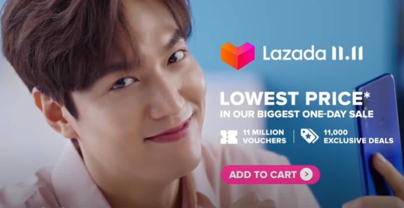 Lee Min Ho Lazada