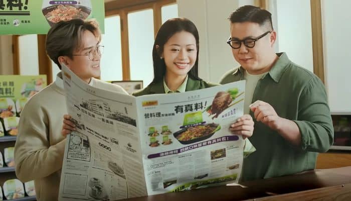 lkk grey hk newspaper product launch noodle