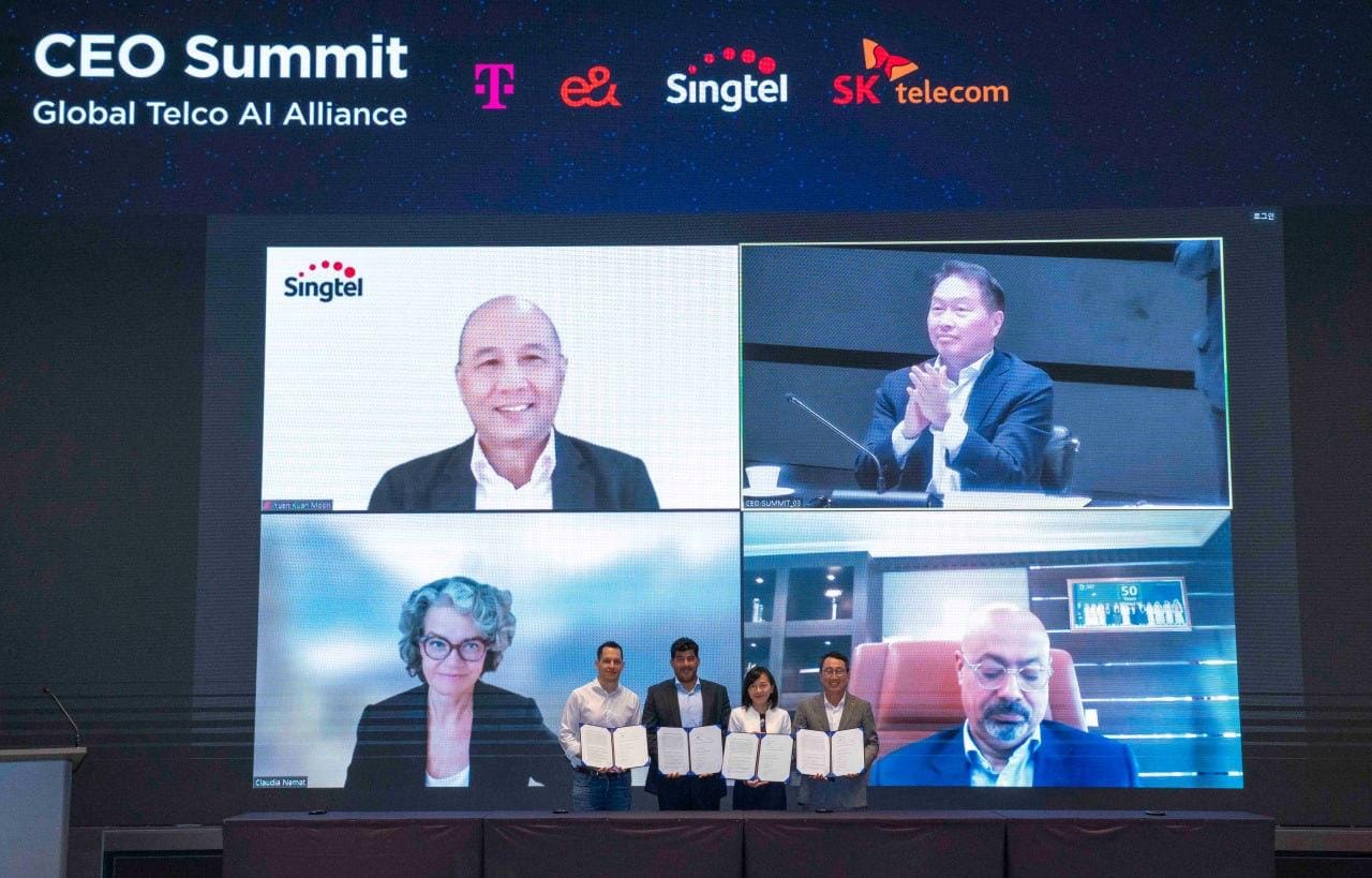 Four major telcos form alliance for collaboration, innovation in AI