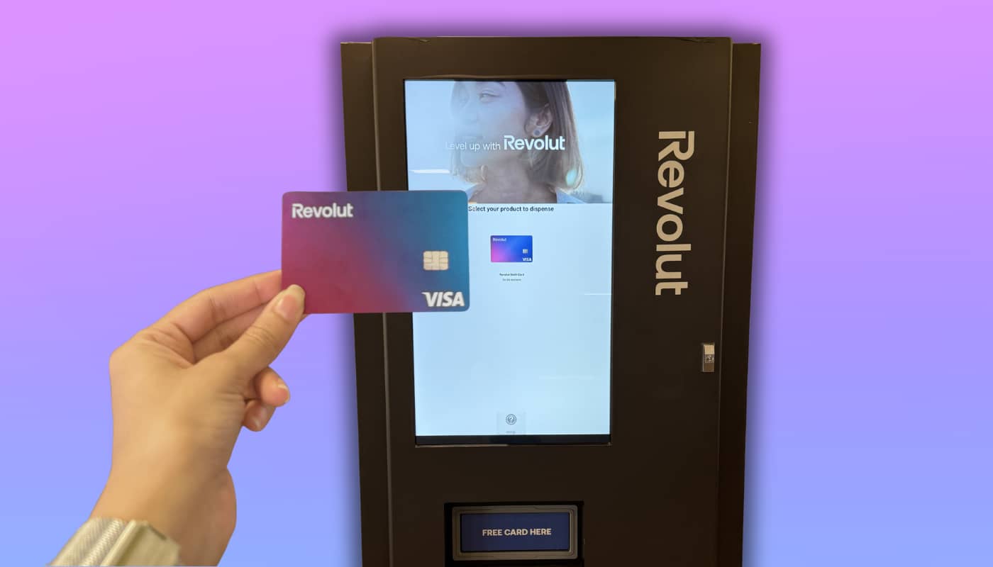 revolut singapore debit card machine