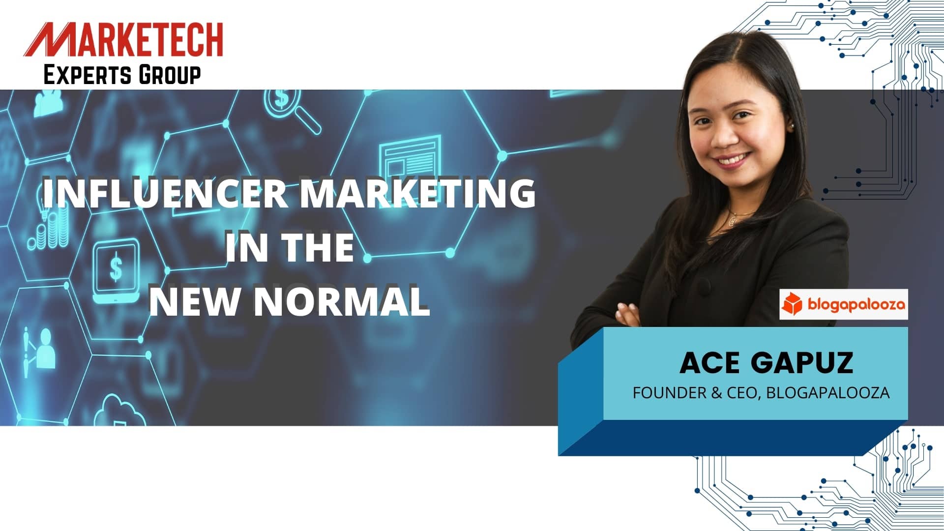 Ace Gapuz, CEO & Founder, Blogapalooza