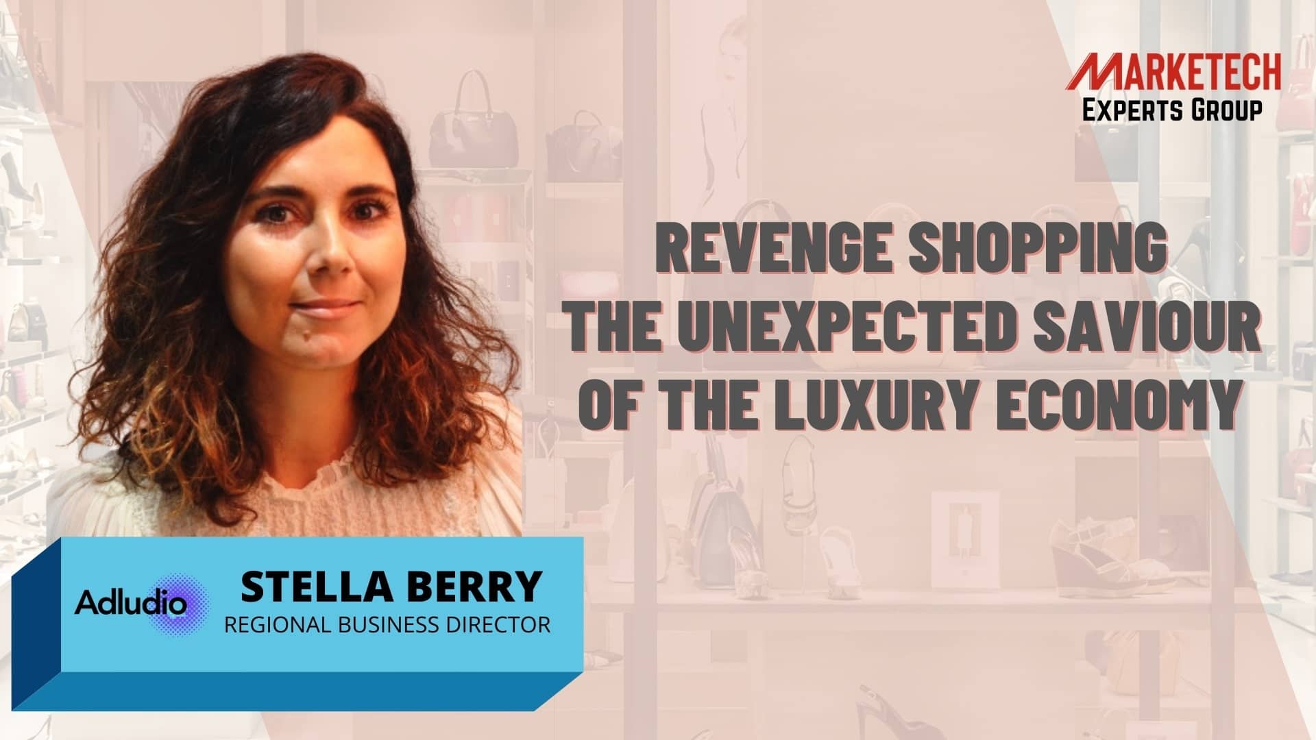 MARKETECH Expert, Stella Barry, Adludio