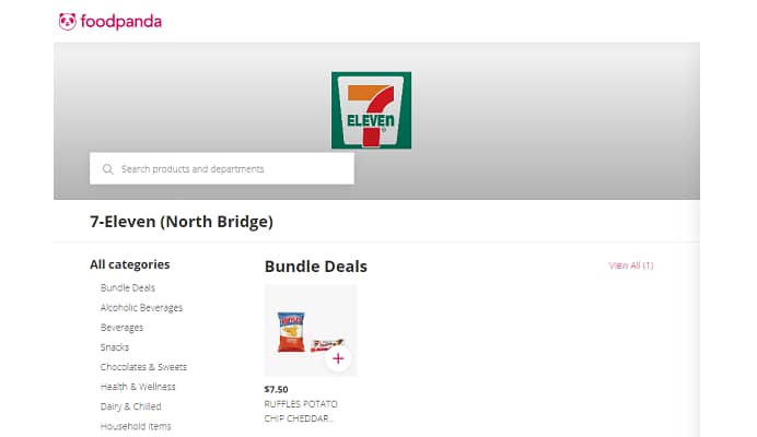 Foodpanda 7-11