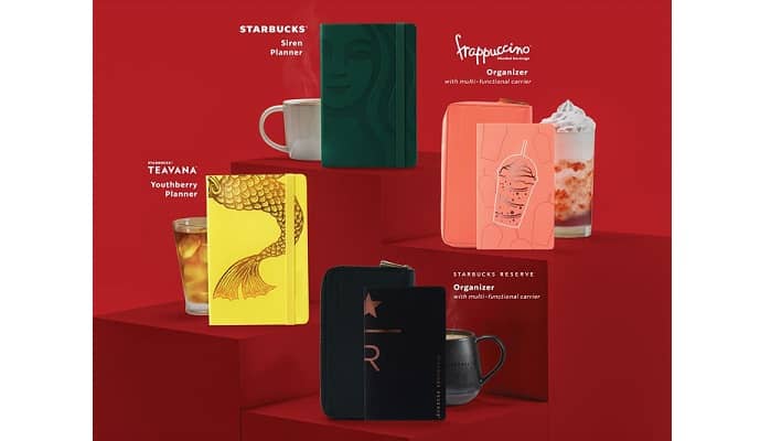 Starbucks 2021 Planners and Organizers