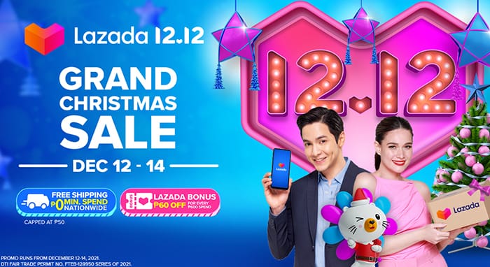 Lazada PH 12 12 Grand Christmas Sale