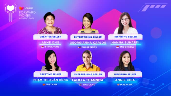 Lazada SG awards winners