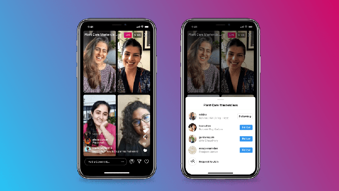 instagram new update live rooms