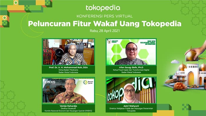 Cash Waqf Tokopedia