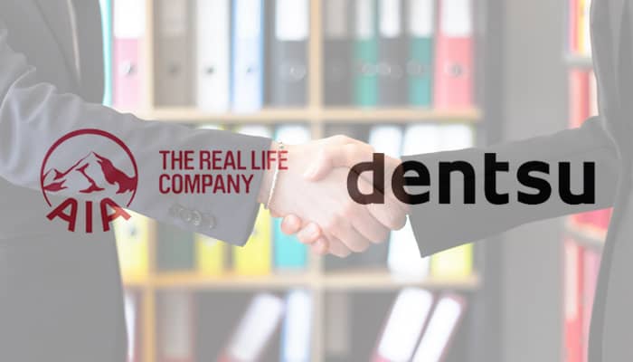 dentsu bags aia my creative business
