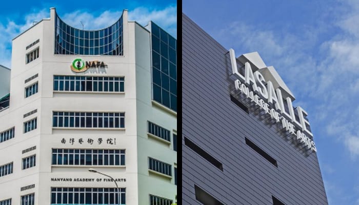 New university of the arts Singapore NAFA LASALLE