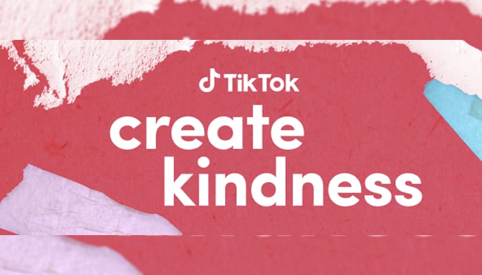 tiktok #creativekindness campaign