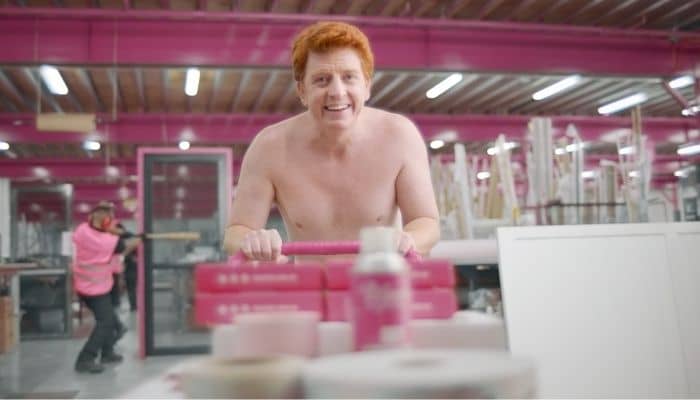 Wynstan’s iconic radio voice physically goes live in latest ad spot