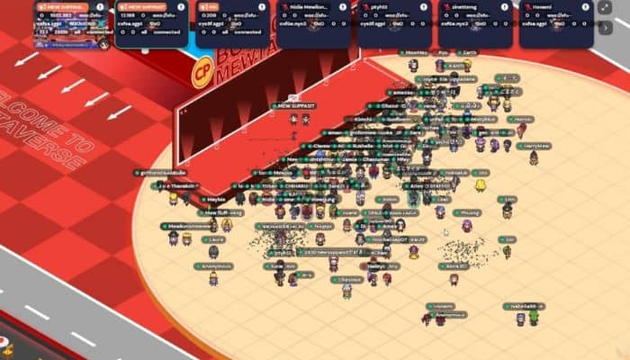 Thai food company CP throws fan meeting party in the metaverse