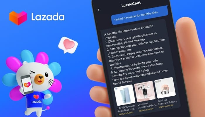 Lazada unveils e-commerce AI chatbot ‘LazzieChat’