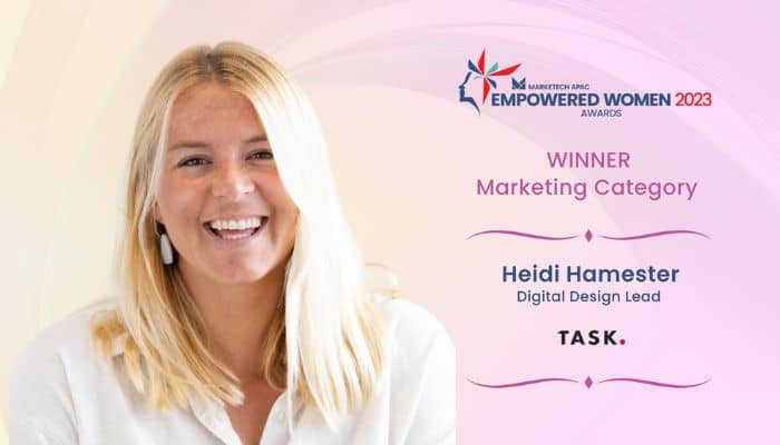 #EmpoweredWoman2023: TASK’s Heidi Hamester on empathising with consumers through human-first design