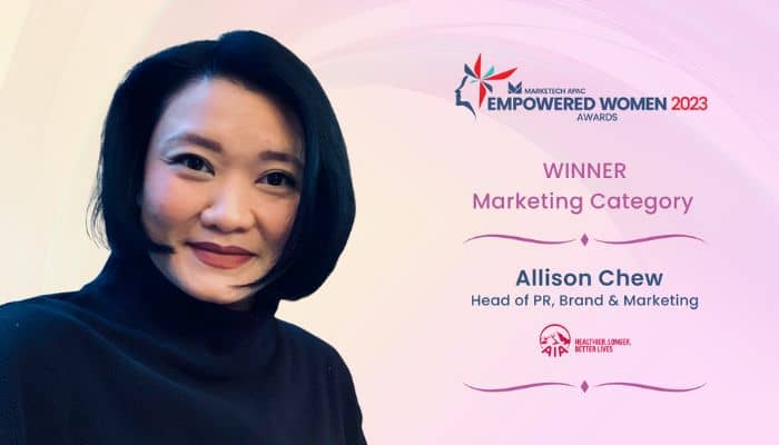 #EmpoweredWoman2023: AIA Singapore’s Allison Chew on building campaigns that give back