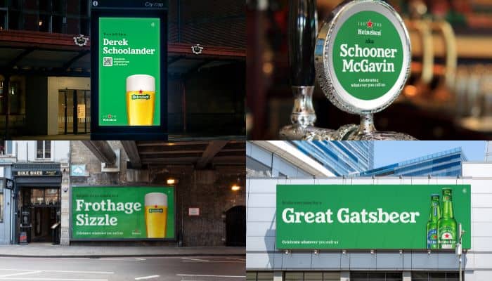 Heineken Australia celebrates 150 years with nicknames in latest quirky campaign