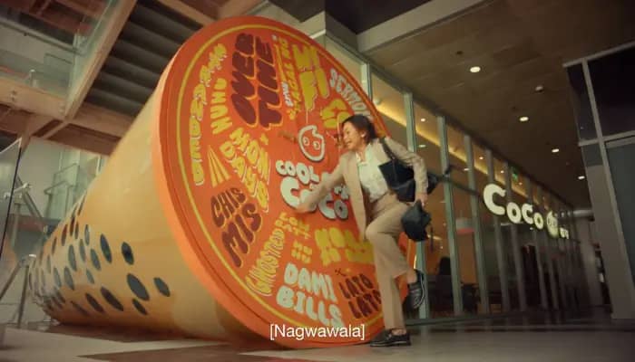 Milk tea brand CoCo offers a rather physical way to alleviate stress–even a veteran journalist is up for it