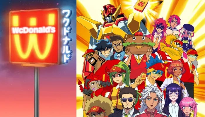 McDonald’s launches campaign bringing the ‘WcDonald’s’ anime gag to life