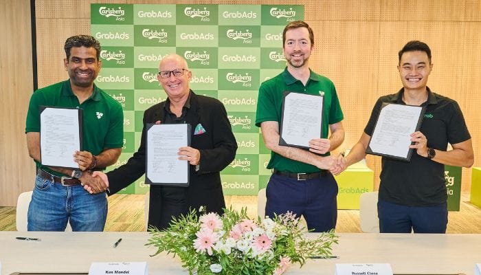 Carlsberg Asia, Grab enter strategic partnership to drive transformation and growth across SEA