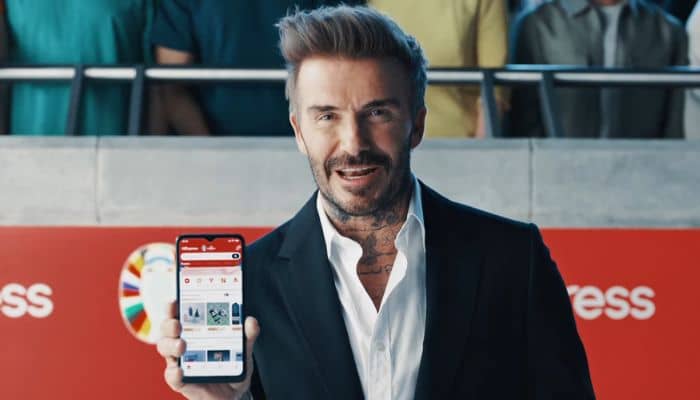 David Beckham helps fans score great deals in new AliExpress campaign for UEFA EURO 2024