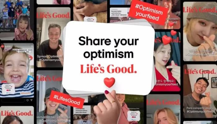 LG spreads optimism in everyone’s lives in latest social media challenge alongside campaign